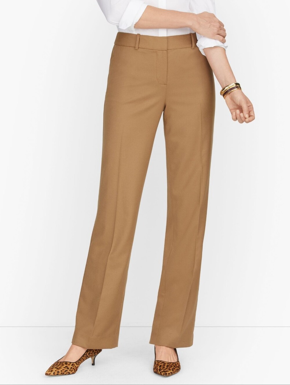 Talbots Italian Wool Flannel Windsor Pants